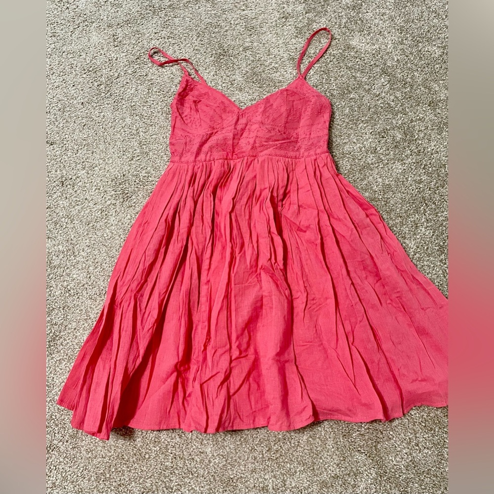 Aeropostale Rose Pink Spaghetti Strap Mini Dress
